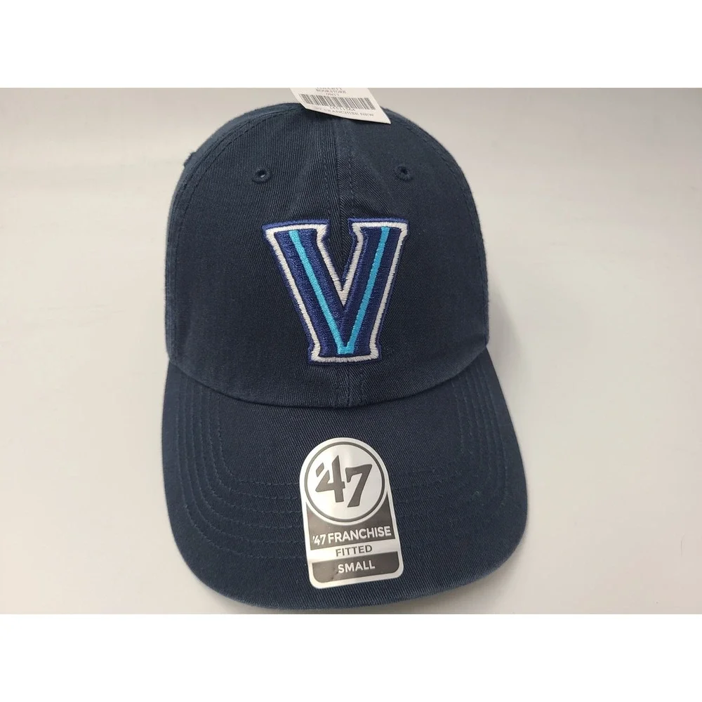 Villanova University Wildcats 47 Brand‎ Franchise Fitted S Hat Cap Men NCAA Blue